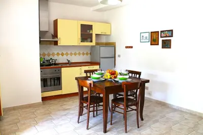 Cucina o angolo cottura di Casa Su Lidone