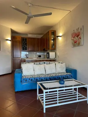Cucina o angolo cottura di Cozy Villa with wonderful view in Puntaldia