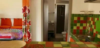 Letto o letti in una camera di Naramanue