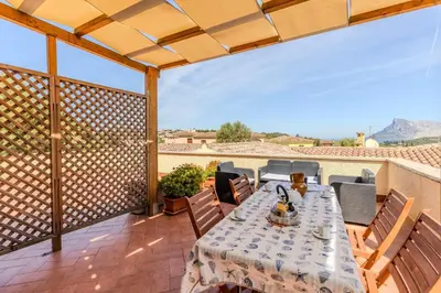 Balcone o terrazza di Panoramic Terrace Over Tavolara - Relax and Sea View