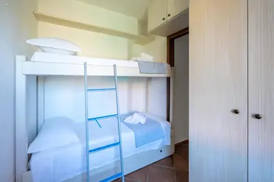 Letto o letti in una camera di Green Residence Bados Mare