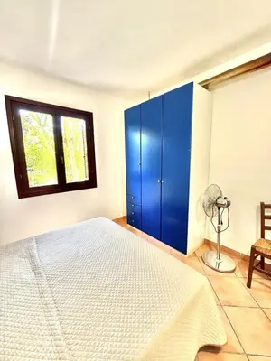 Letto o letti in una camera di Villino del Porto