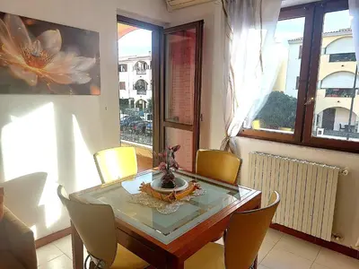 Area soggiorno di Appartamento per Vacanze a Olbia