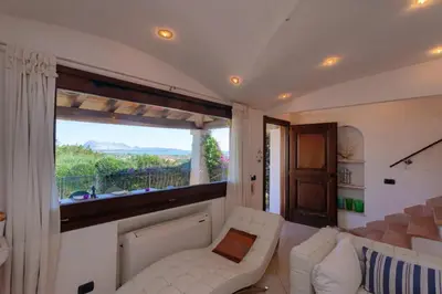 Area soggiorno di Luxury Seaview Villa - Villa Marinella