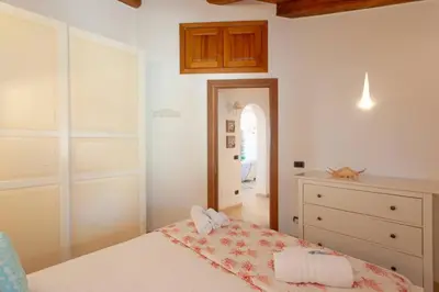 Letto o letti in una camera di Luxury Seaview Villa - Villa Marinella