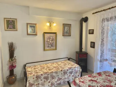 Letto o letti in una camera di Appartamento Rosè