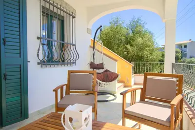 Balcone o terrazza di La Dolce Casa - 5 minutes to the sea