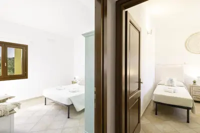 Letto o letti in una camera di Angolino di Sole