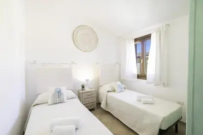 Letto o letti in una camera di Angolino di Sole