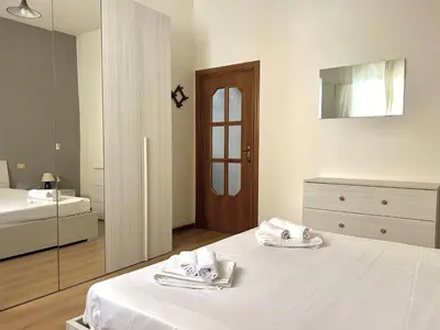 Letto o letti in una camera di Isalle house