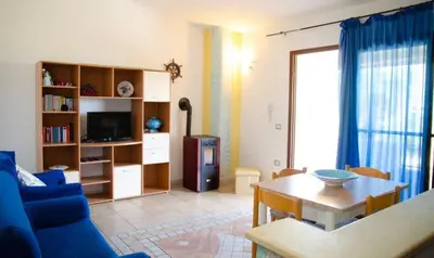 TV o dispositivi per l'intrattenimento presso Appartamenti Fronte Mare