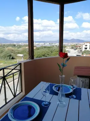Balcone o terrazza di Moys apartment sea view olbia