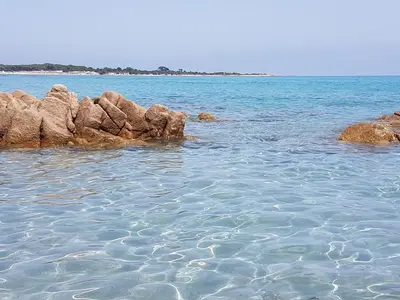 Paesaggio naturale nelle vicinanze della villa