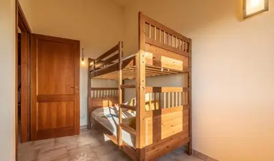 Letto o letti in una camera di Ampio Appartamento In Centro