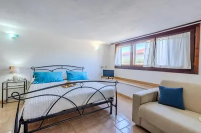 Letto o letti in una camera di Ondallegra