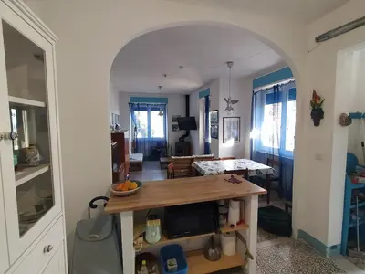 Cucina o angolo cottura di Casa Lido zia Frankie