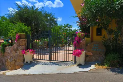 Giardino di B&B Baia Turchese