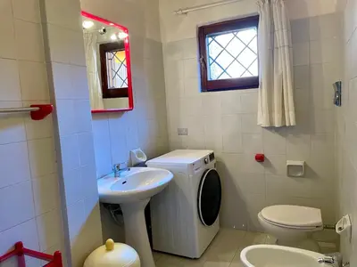 Bagno di Villa Farfalle Giardino e Favolosa Vista Mare