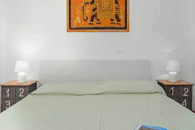 Letto o letti in una camera di Marineledda Appartamento Bellucci