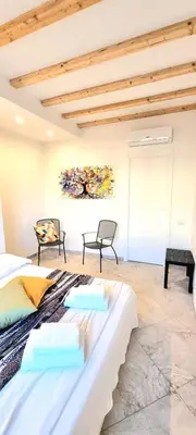 Letto o letti in una camera di Vida Casa Vacanze