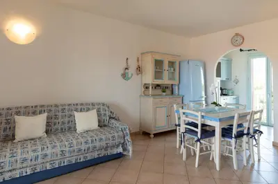 Cucina o angolo cottura di Appartamento la Via del Mare by Wonderful Italy