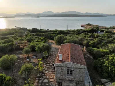 Paesaggio naturale nelle vicinanze of country house