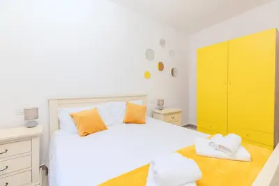 Letto o letti in una camera di Felix House 1