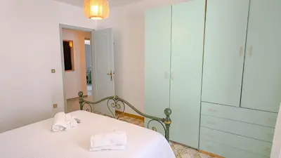 Letto o letti in una camera di Appartamento l'Anfora