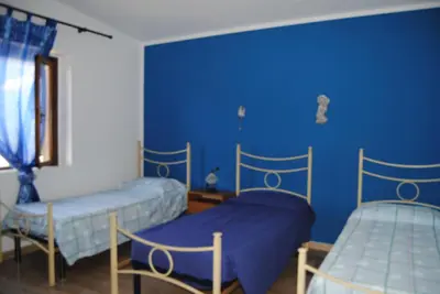 Letto o letti in una camera di Appartamento Neruda