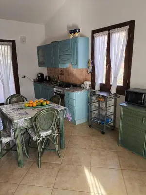 Cucina o angolo cottura di Casa Miranda Three-room apartment with a terrace overlooking the sea