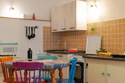 Cucina o angolo cottura di Casa Anita-relax e comodità
