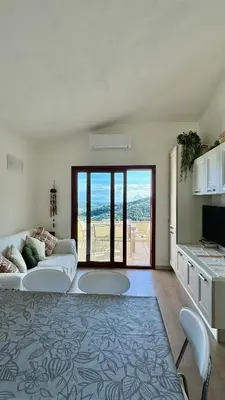 Letto o letti in una camera di Casa Nuditta