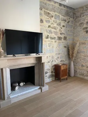TV o dispositivi per l'intrattenimento presso Le Boulevard Suites & Apartments