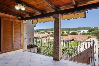 Balcone o terrazza di Casa Laura al mare con piscina