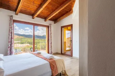 Letto o letti in una camera di Corte di Gallura