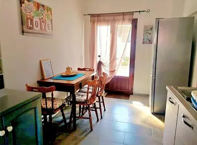 Cucina o angolo cottura di Casa Aurora
