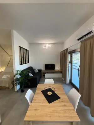 TV o dispositivi per l'intrattenimento presso Beddi Apartments A