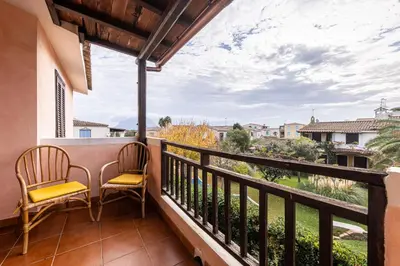 Balcone o terrazza di Terrazza porto San Paolo