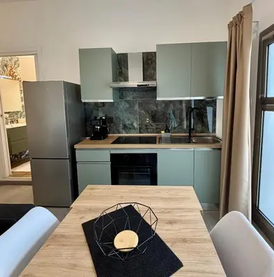 Cucina o angolo cottura di Beddi Apartments B