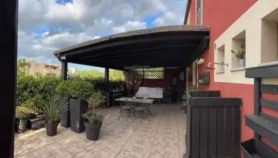 Balcone o terrazza di Relax in Olbia Apartment with Private Garden 2 Bedrooms