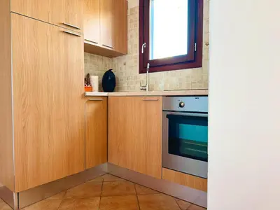 Cucina o angolo cottura di White House Lu Impostu