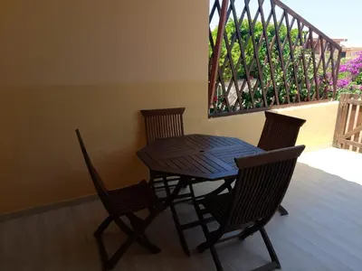 Balcone o terrazza di Cozy studio in Baia de Bahas