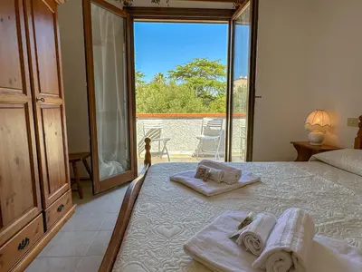 Letto o letti in una camera di White City Center Apartment