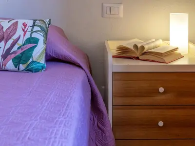 Letto o letti in una camera di Apartment Gabbiano by Interhome