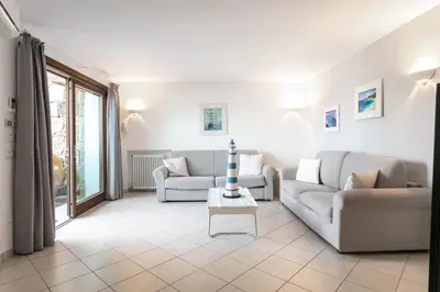 Area soggiorno di Casa in Pietra-10 MIN FROM THE SEA