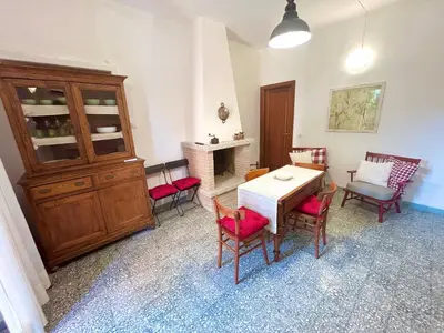 Area soggiorno di Casa Deretta