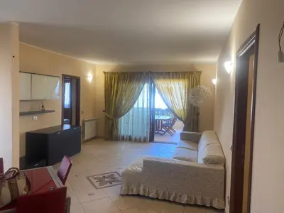 Letto o letti in una camera di Appartamento del Corso Vittorio Veneto