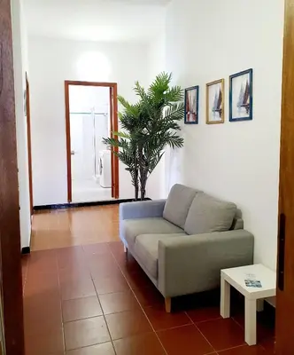 Area soggiorno di Bentos - Appartamenti in centro a Orosei