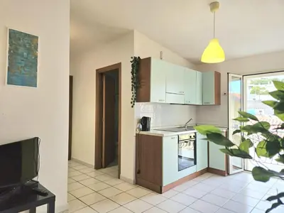 Cucina o angolo cottura di Bentos - Appartamenti in centro a Orosei