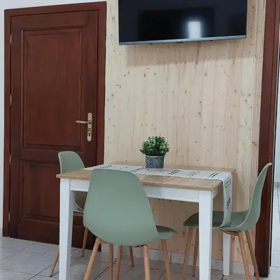 TV o dispositivi per l'intrattenimento presso Maria Pasqualina Vacation Home